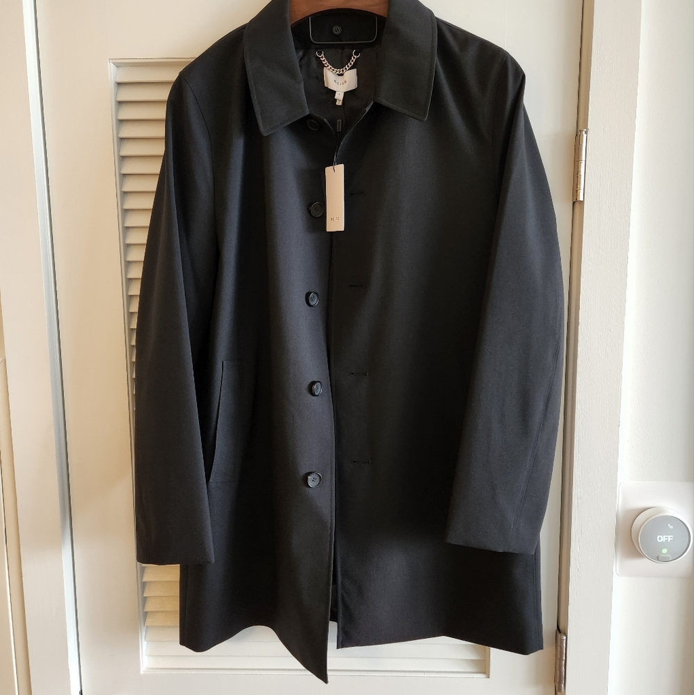 Reiss Mens raincoat overcoat